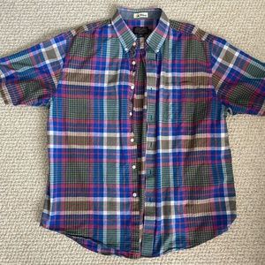 Men's Surf Pendleton Plaid Short Sleeve Shirt
